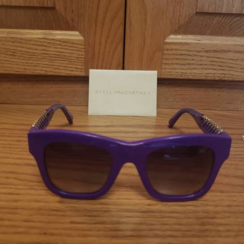Stella McCartney Purple Sunglasses